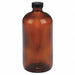 Bottle 212 mm H Amber 96 mm Dia PK12