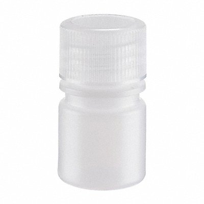 Bottle 43 mm H Natural 25 mm Dia PK72