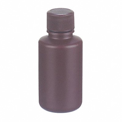 Bottle 69 mm H Amber 32 mm Dia PK72