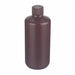 Bottle 129 mm H Amber 61 mm Dia PK72