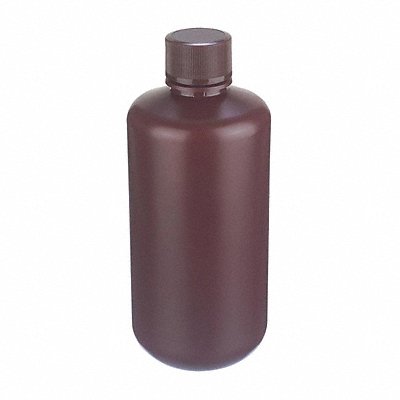 Bottle 171 mm H Amber 72 mm Dia PK48