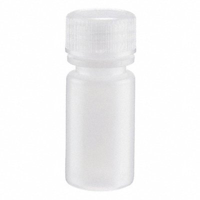 Bottle 38 mm H Natural 16 mm Dia PK72