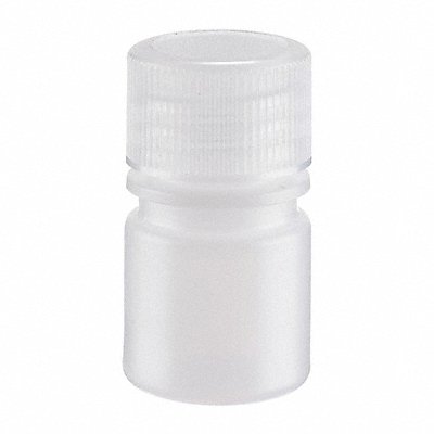 Bottle 43 mm H Natural 25 mm Dia PK72