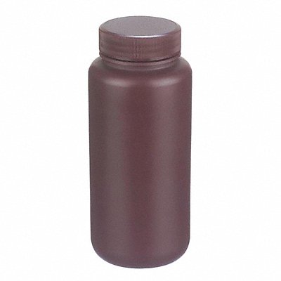 Bottle 164 mm H Amber 72 mm Dia PK48