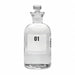 BOD Bottle 165 mm H Clear 69 mm Dia PK24