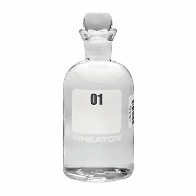 BOD Bottle 165 mm H Clear 69 mm Dia PK24