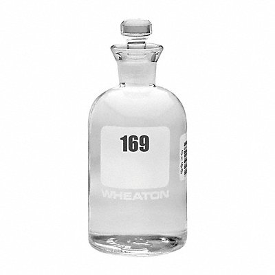 BOD Bottle 165 mm H Clear 69 mm Dia PK24