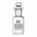 BOD Bottle 115 mm H Clear 43 mm Dia PK36