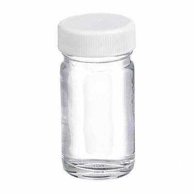 Bottle 68 mm H Clear 34 mm Dia PK48