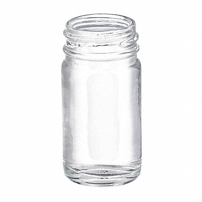 Bottle 68 mm H Clear 34 mm Dia PK432