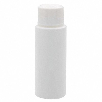 Bottle 78 mm H White 27 mm Dia PK72