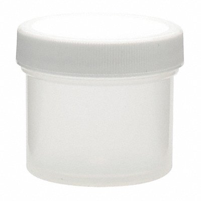 Jar 60 mL 46 mm H White PK48