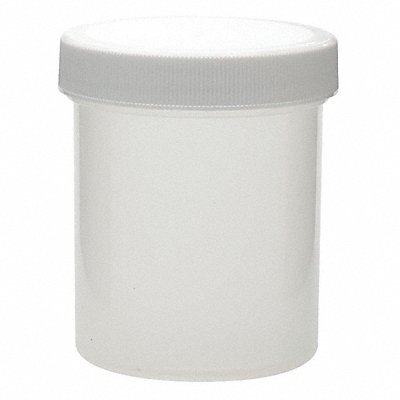 Jar 125 mL 68 mm H White PK36