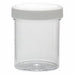 Jar 125 mL 68 mm H White PK36