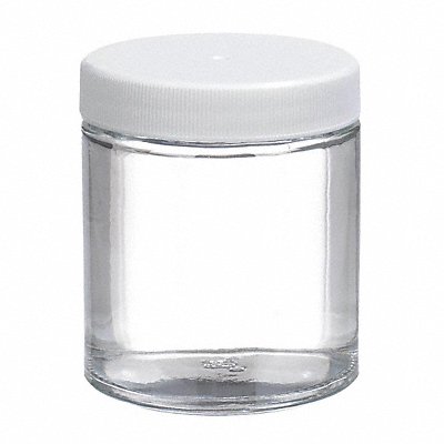 Jar 125 mL 73 mm H Clear PK24