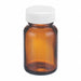 Bottle 65 mm H Amber 37 mm Dia PK24