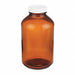 Bottle 178 mm H Amber 99 mm Dia PK12