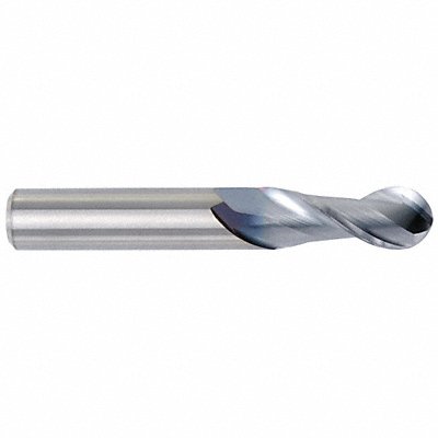 Ball End Mill Single End 1/2 Carbide