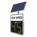 LED Radar Speed Sign Aluminum 28x28 