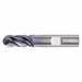 Ball End Mill Single End 3/4 Carbide