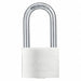 Keyed Padlock 7/8 in Rectangle Silver