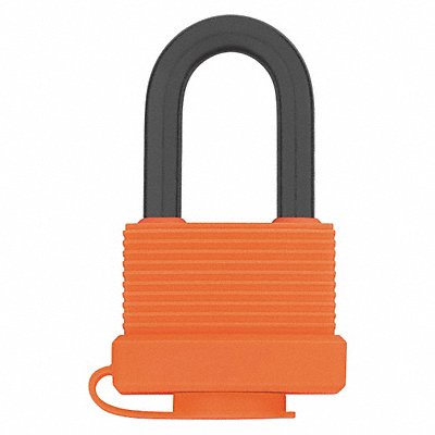 Keyed Padlock 7/8 in Rectangle Silver