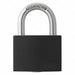 Lockout Padlock KA Black 1-7/16 H