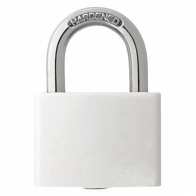 Lockout Padlock KA White 1-7/16 H