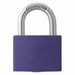 Lockout Padlock KD Purple 1-7/16 H