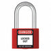 Lockout Padlock KD Red 1-1/4 H