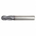 Ball End Mill Single End 7/32 Carbide