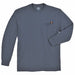 K7947 Long Sleeve T-Shirt Cotton Dk Navy 3XLT