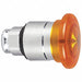 Illum Push Button Operator 22mm Orange