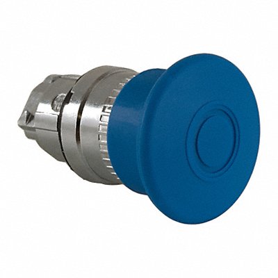 H6954 Non-Illum Push Button Operator 22mm Blue