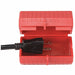 Plug Lockout Red Plastic 1 Padlock