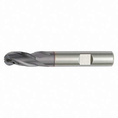 Ball End Mill Single End 8.00mm Carbide