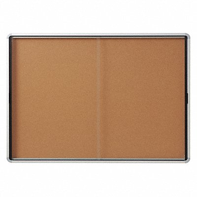 Enclosed Bulletin Board 39 H x 56 W