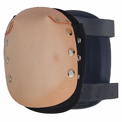 Knee Pads Black/Brown Leather PR