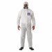 J4504 Hooded Coveralls M White SMS PK25