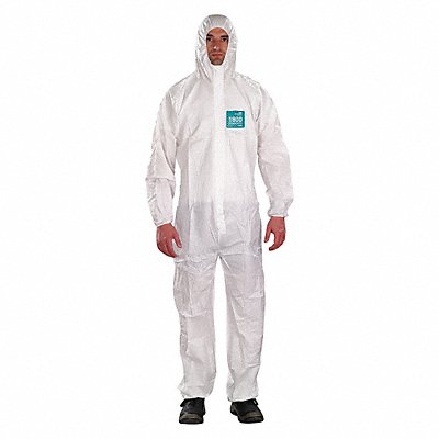 J4508 Coveralls XL Wht Film Lam PK25