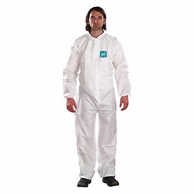 J4506 Coveralls 4XL Wht Film Lam PK25