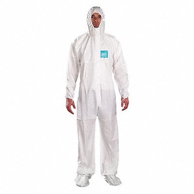 J4510 Coveralls S Wht Film Lam PK25