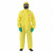 Coveralls L Yellow Non-Woven Lam PK6