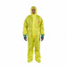 Coveralls L Yellow Non-Woven Lam PK6