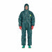 J4519 Coveralls 4XL Green Non-Woven Lam PK6