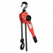 Lever Chain Hoist 3 000 lb Load Capacity