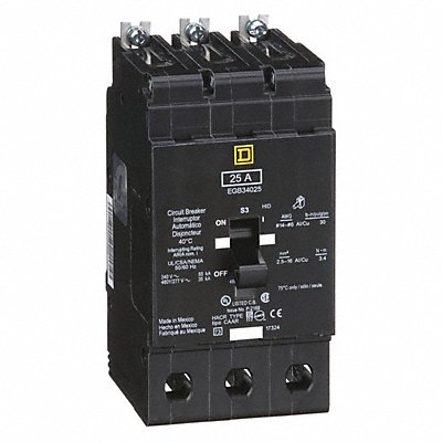 Miniature Circuit Breaker 480Y/277V 25A