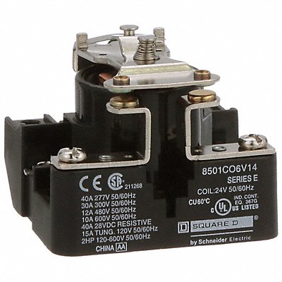 Relay 600Vac 10Amp Type C +Options