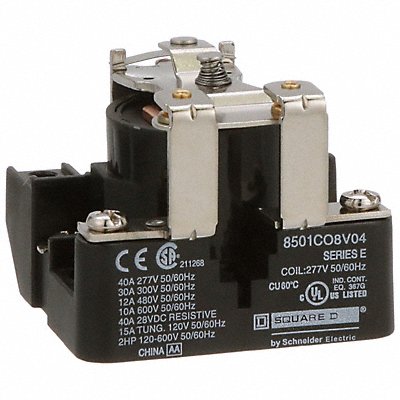 Relay 600Vac 10Amp Type C +Options