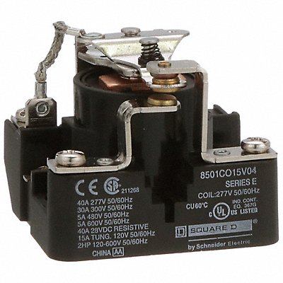 Relay 600Vac 5Amp Type C +Options